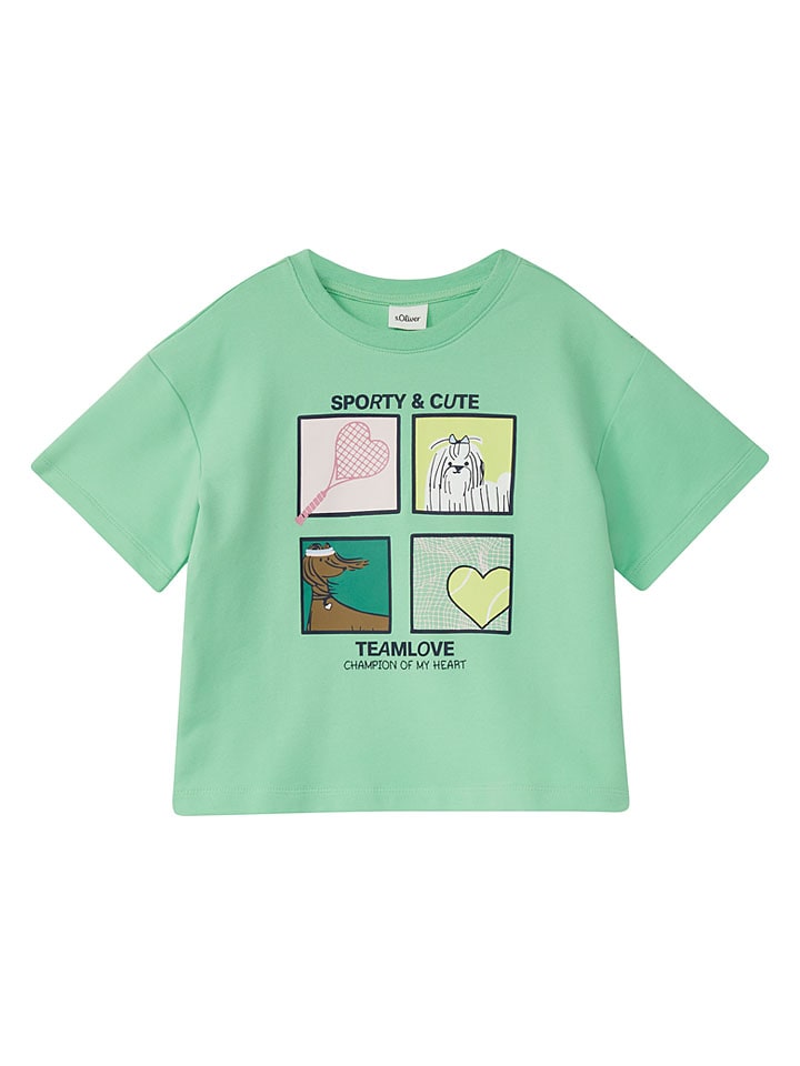 Shirt in Grün