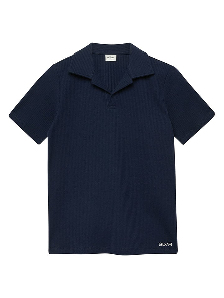 Poloshirt in Dunkelblau