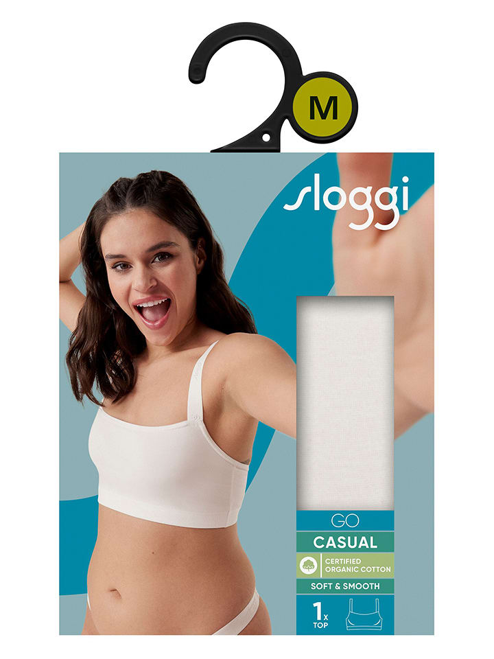 Top "Go Casual" w kolorze białym