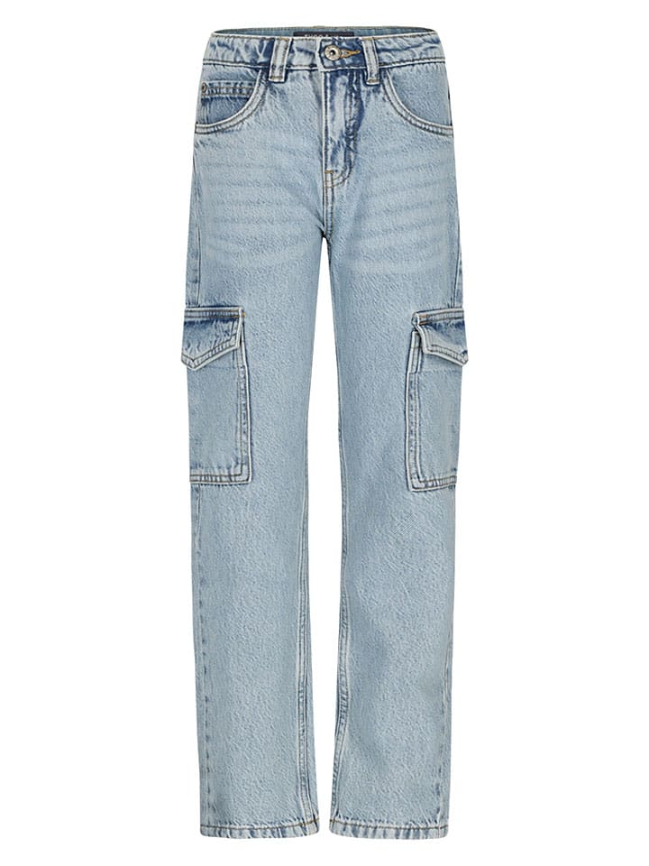 Cargojeans "Bhodi" - Straight fit - in Hellblau