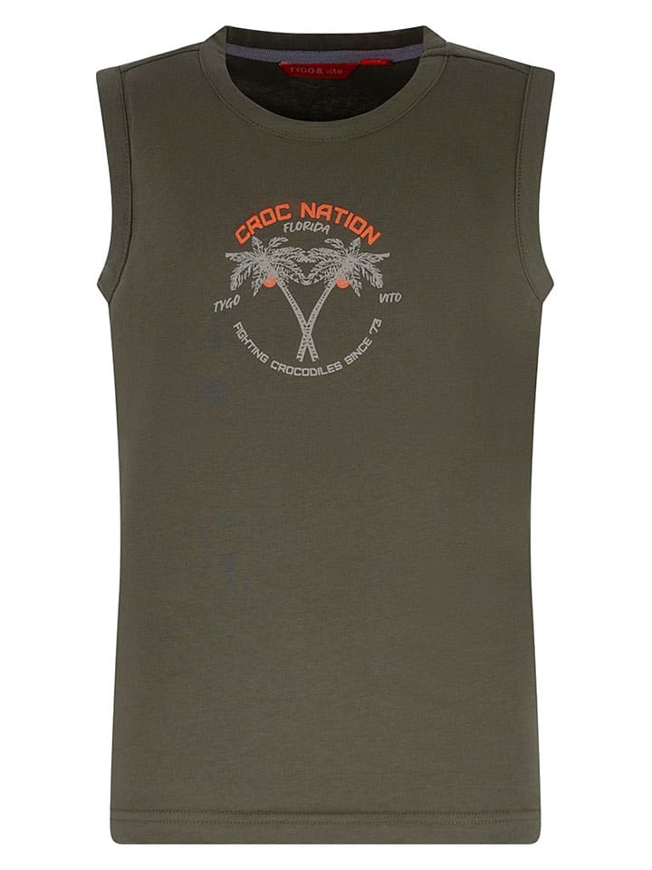 Top "Daan" in Khaki