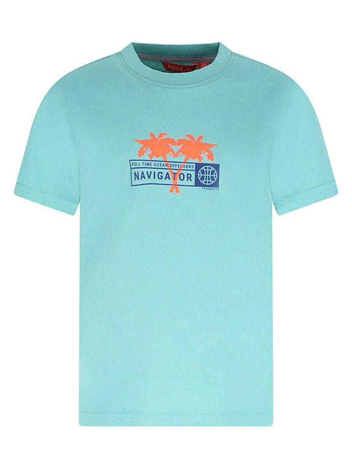 Shirt "Jaimy" in Türkis