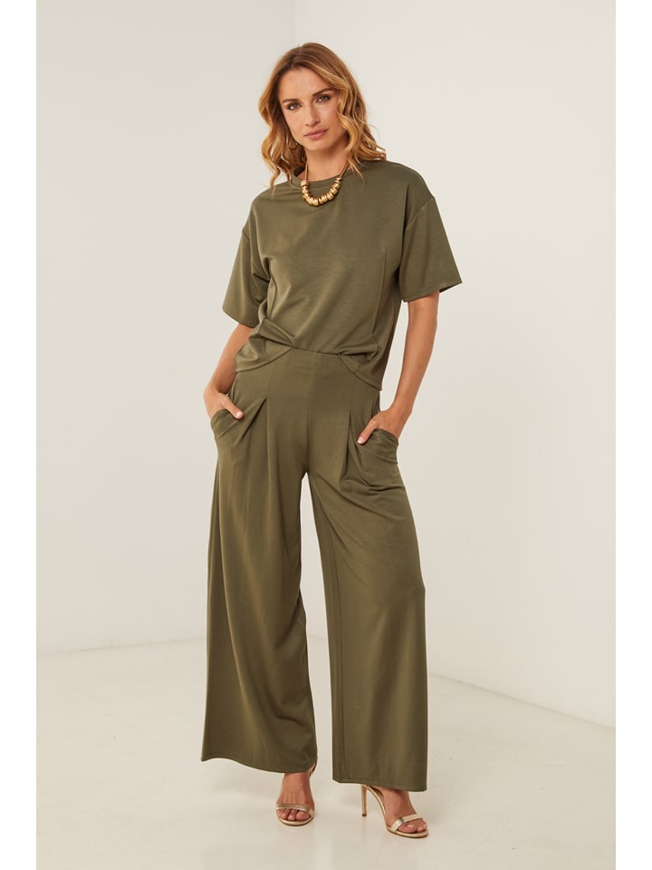 2tlg. Outfit "Einat" in Khaki