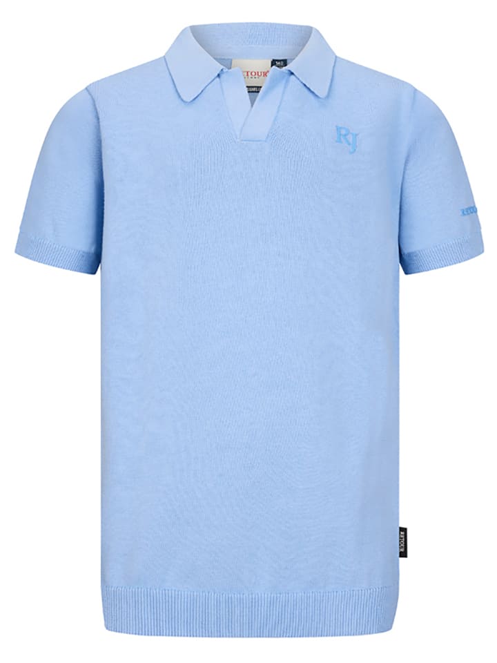 Poloshirt "Camiel" in Hellblau