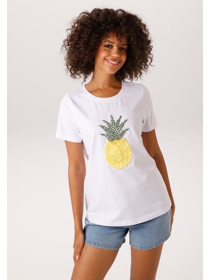 Shirt in Weiß