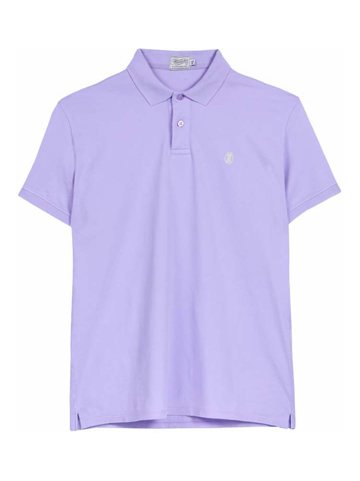 Poloshirt "Score" in Lila