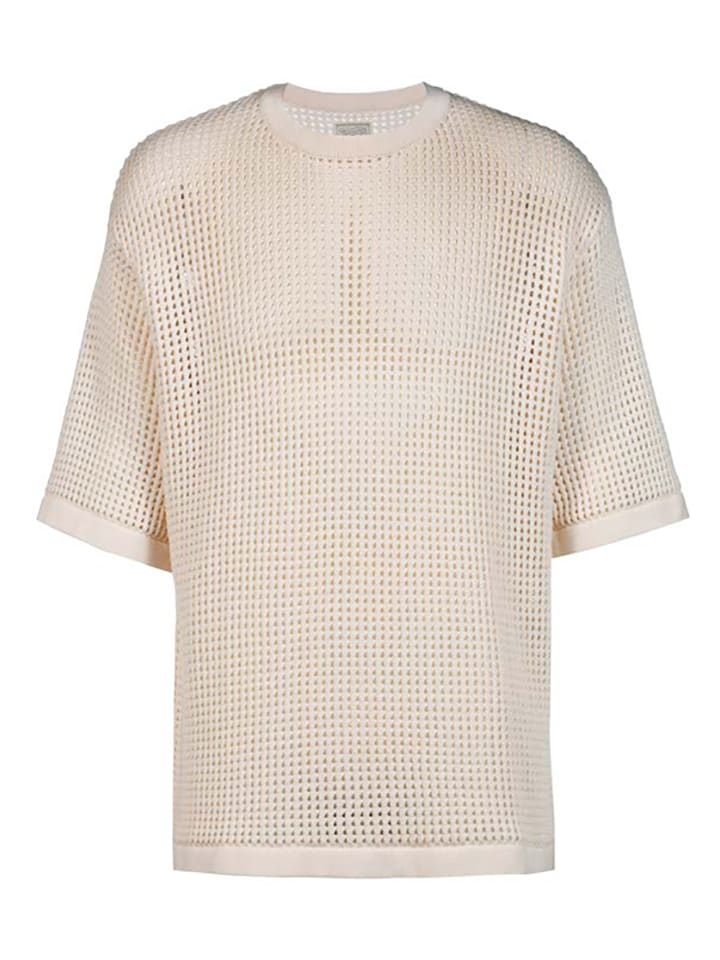 Shirt "Donovan" zandkleurig