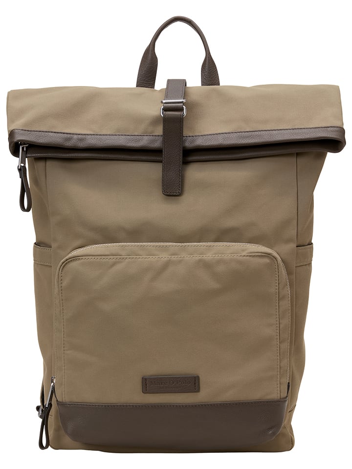 Rugzak beige - (B)43 x (H)59 x (D)18 cm