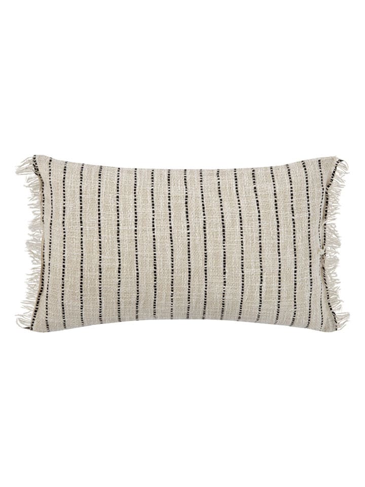 Kissenhülle "Suzi" in Beige - (L)30 x (B)50 cm