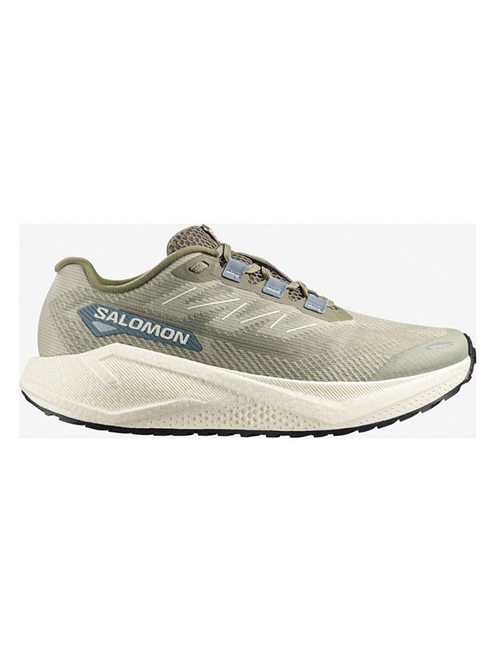 Buty "AERO BLAZE 3" w kolorze kremowo-oliwkowym do biegania