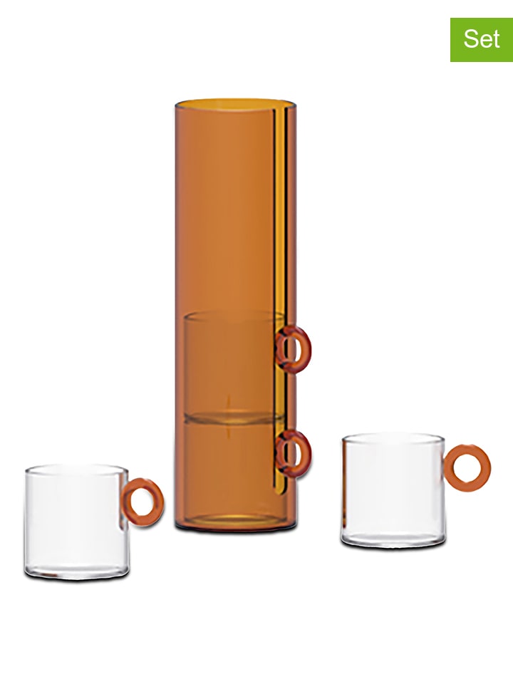 5-częściowy zestaw w kolorze żółtym - 100 ml