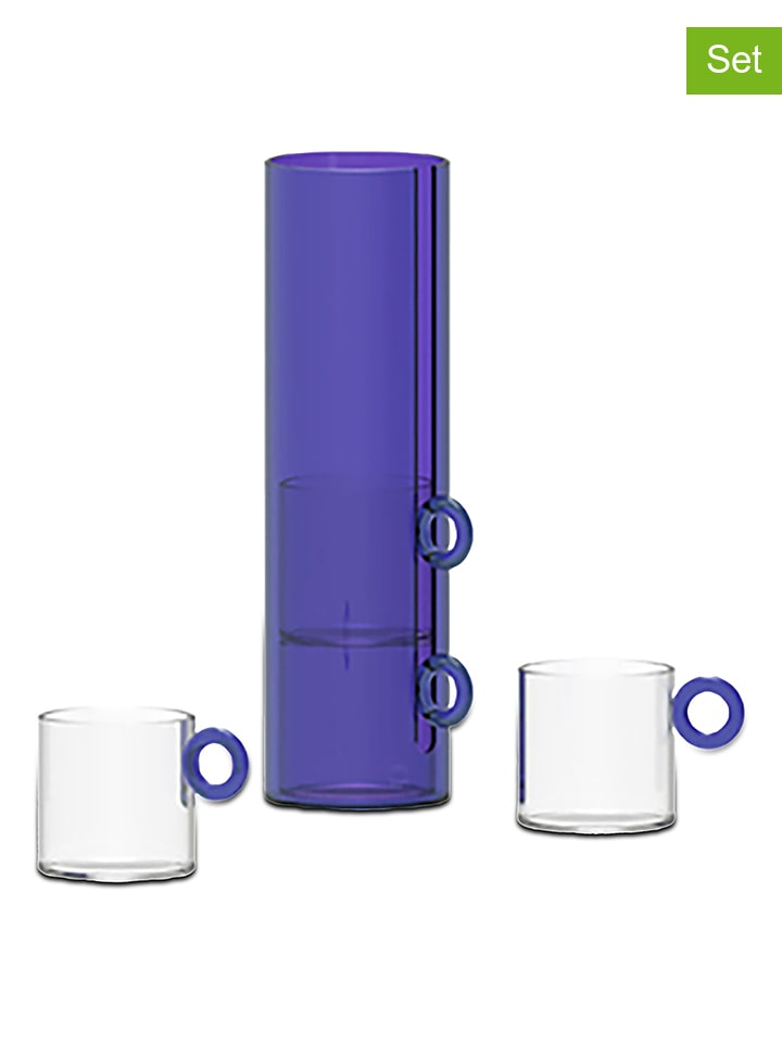 5-częściowy zestaw w kolorze niebieskim - 100 ml