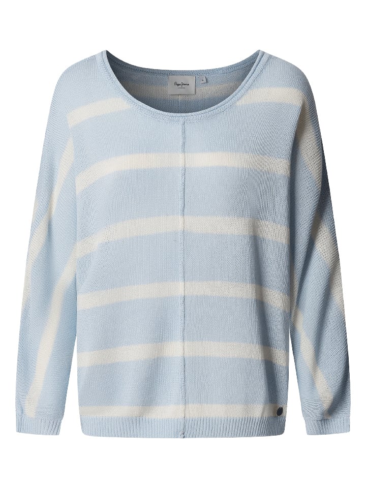 Sweter "Alberta" w kolorze błękitnym