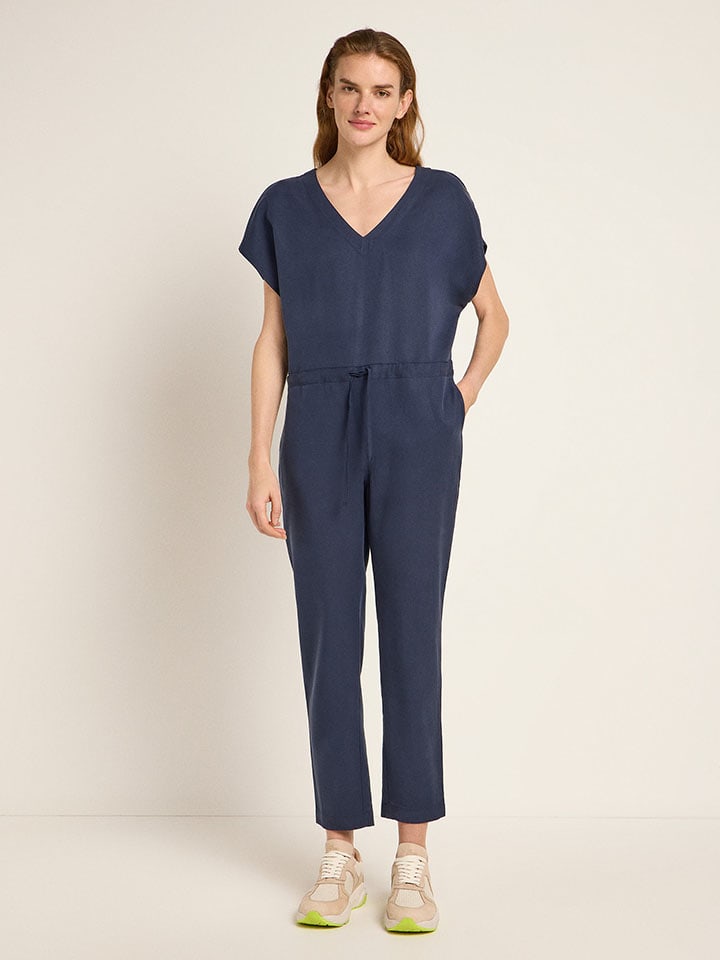 Jumpsuit in Dunkelblau