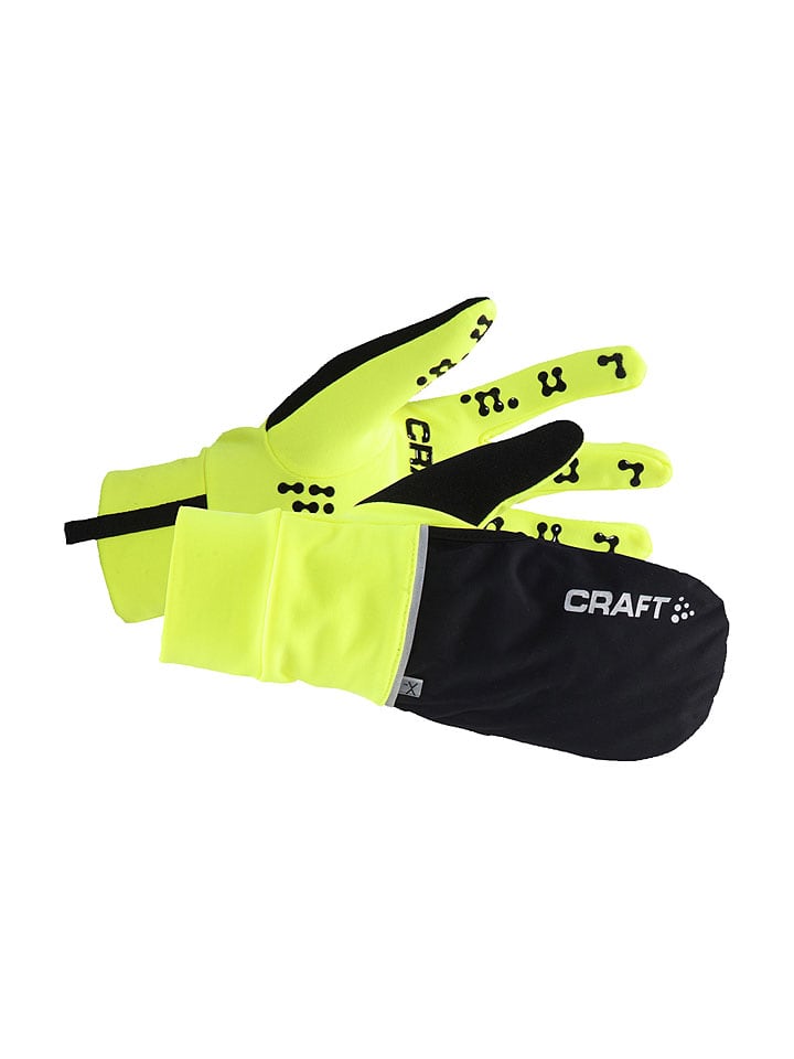 Funktionsfingerhandschuhe "Adv Hybrid Weather" in Gelb