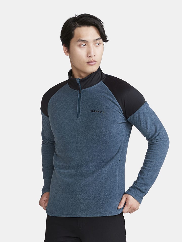 Fleecepullover "Core Edge Thermal" in Blau