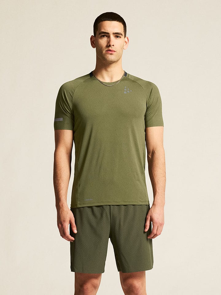 Koszulka "PRO Hypervent" w kolorze khaki do biegania