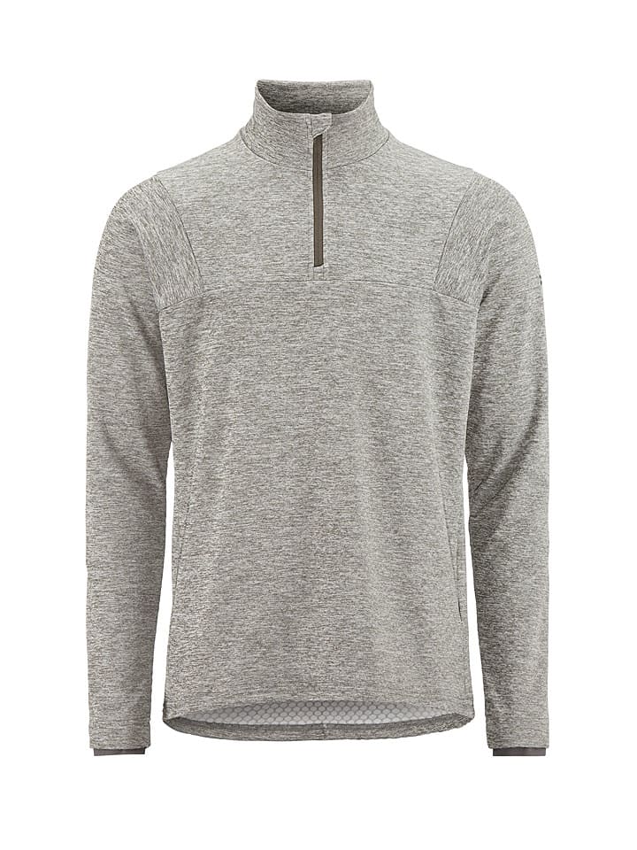 Fleecepullover "Core Gain Thermal" in Grau