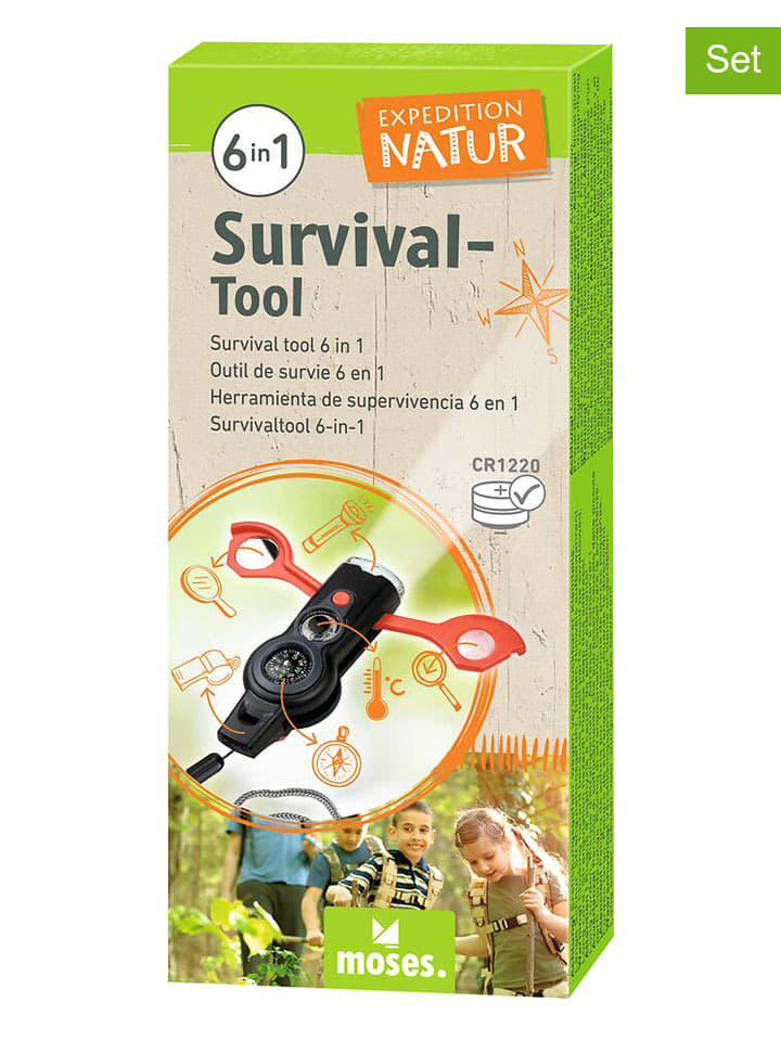 2er-Set: Survivaltools - ab 8 Jahren