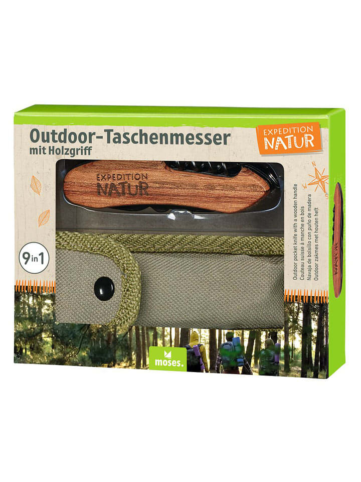 Outdoor-Taschenmesser - ab 8 Jahren