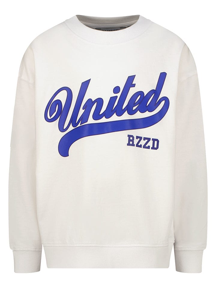 Sweatshirt "Nunited" in Weiß
