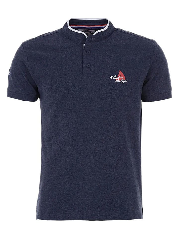 Koszulka polo "Carmand" w kolorze granatowym