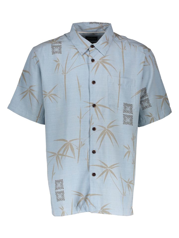 Koszula "Bamboo Bay" - Regular fit - w kolorze błękitnym