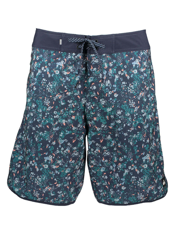 Badeshorts "Highline Scallop" in Dunkelblau
