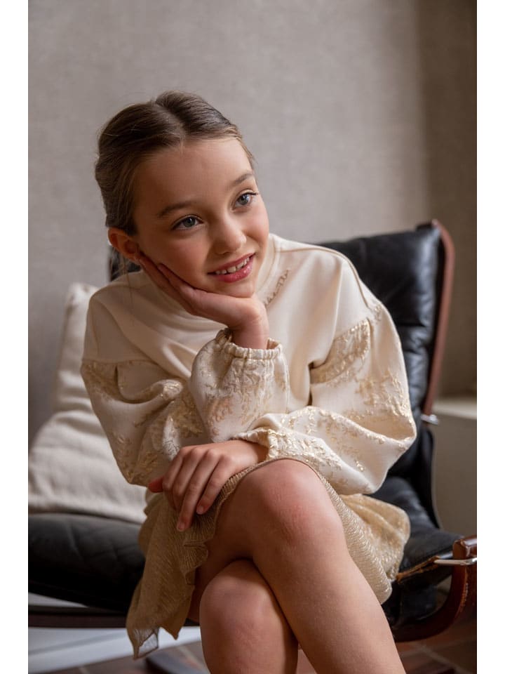 Bluza "Dolly" w kolorze beżowym