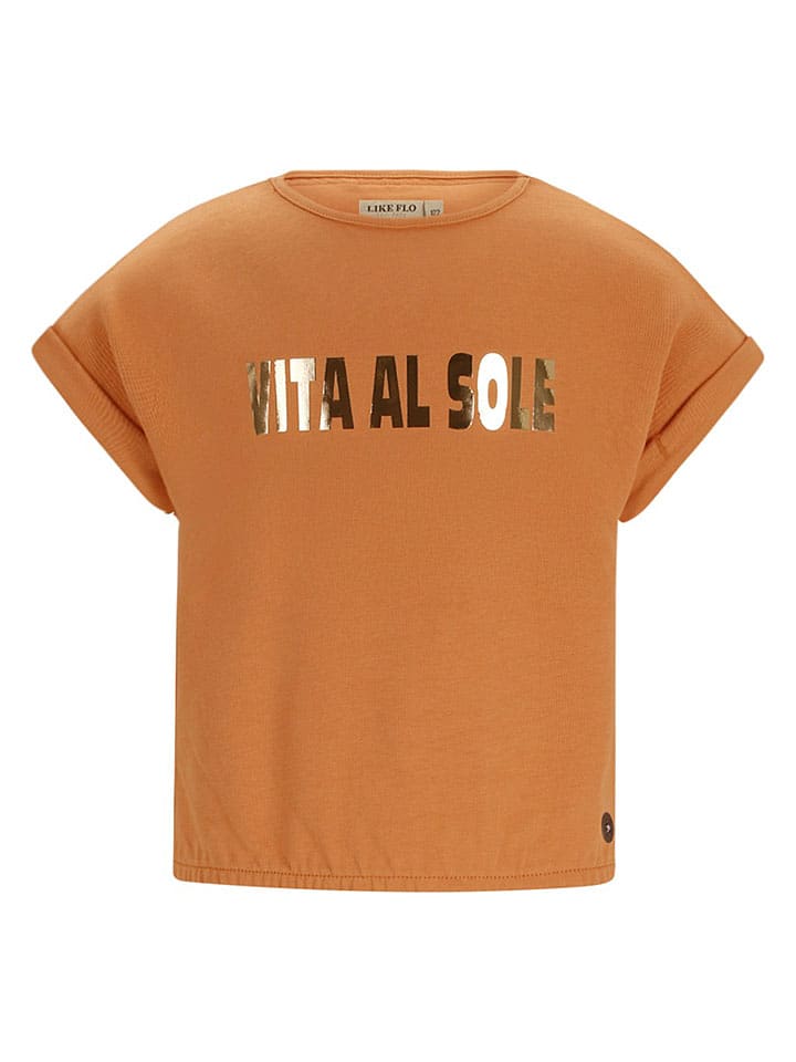 Shirt "Djezz" lichtbruin