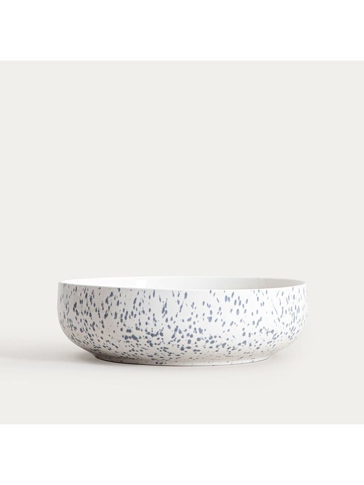 Schüssel ''Caviano'' in Weiß/ Blau - Ø 29 cm
