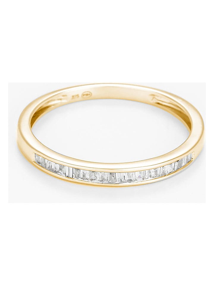 Gold-Ring mit Diamanten