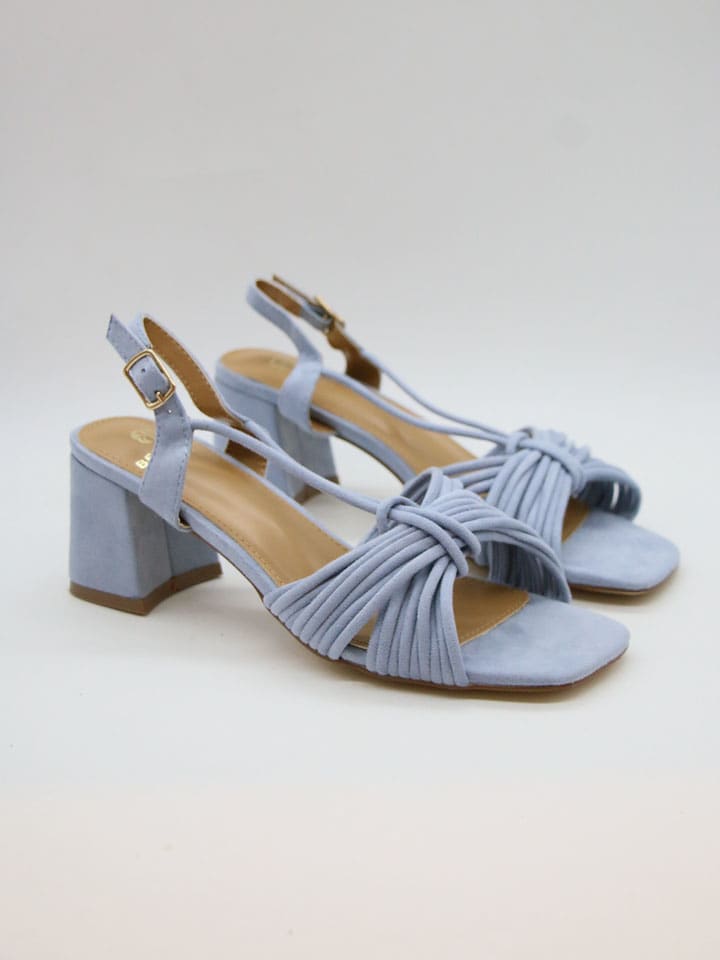 Haksandalen lichtblauw