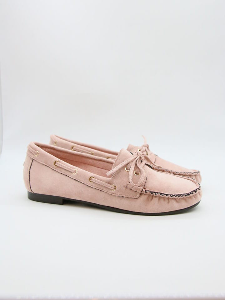 Mokassins in Rosa