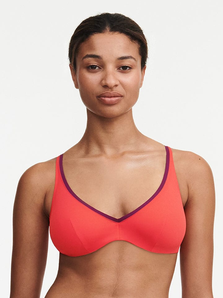 Bikinitop rood/paars