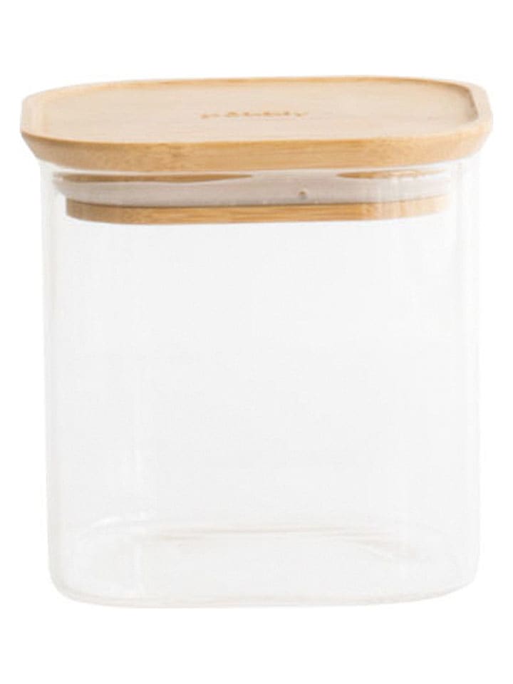 Vorratsglas in Transparent/ Hellbraun - 800 ml