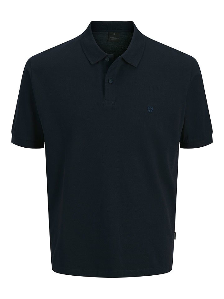 Koszulka polo "Laweston" w kolorze granatowym
