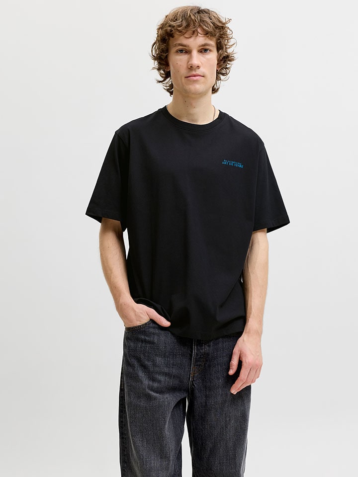 Shirt "Lemon" in Schwarz