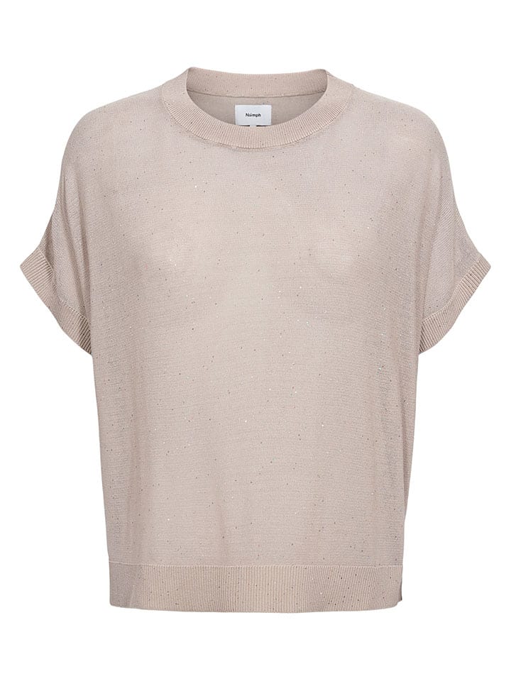 Sweter "Sparkle" w kolorze beżowym