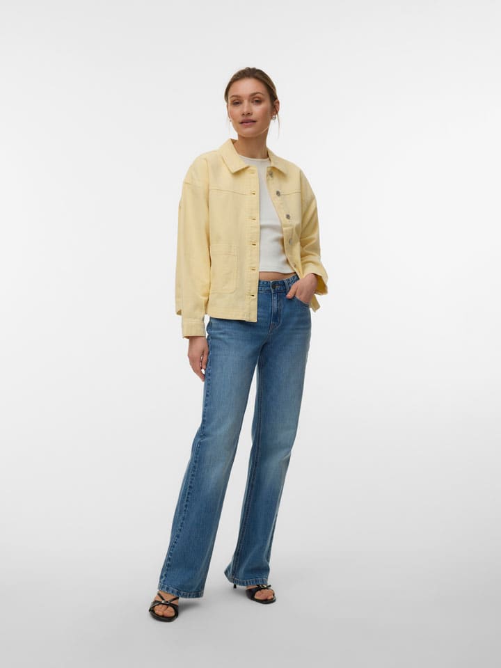 Hemdjacke in Gelb