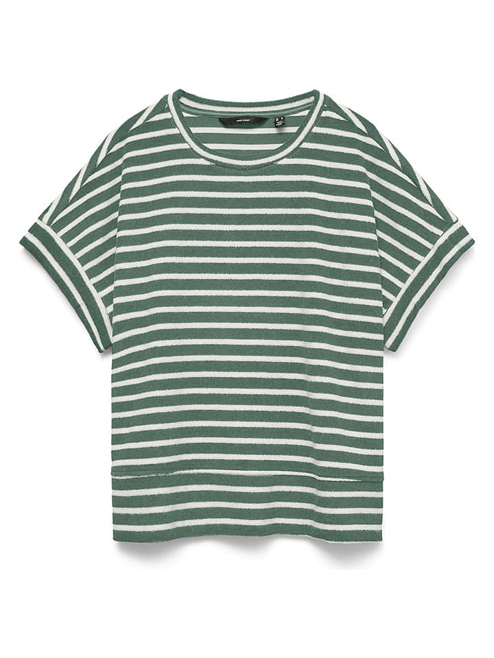 Shirt groen/wit