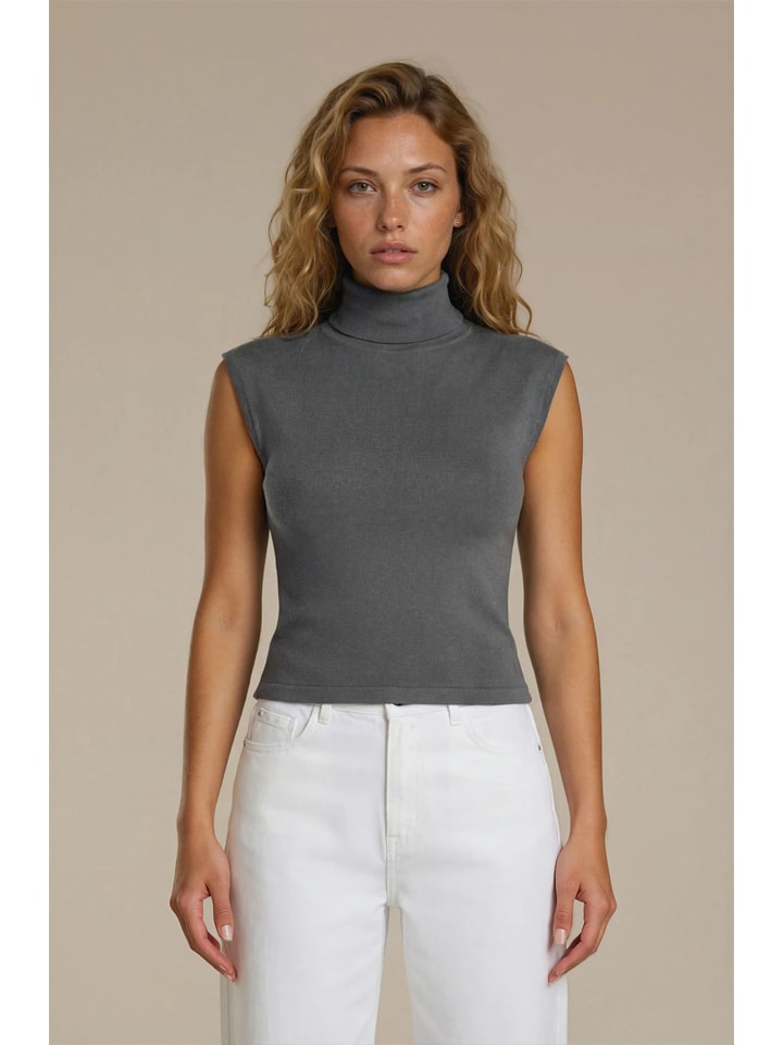Pullover "Fasmin" in Dunkelgrau