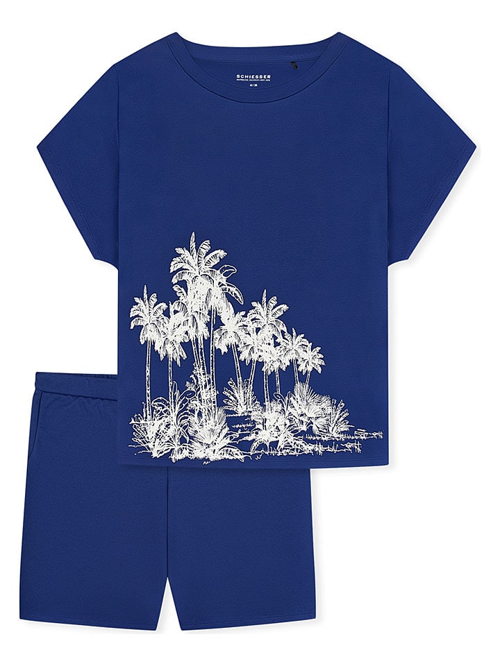 Pyjama donkerblauw