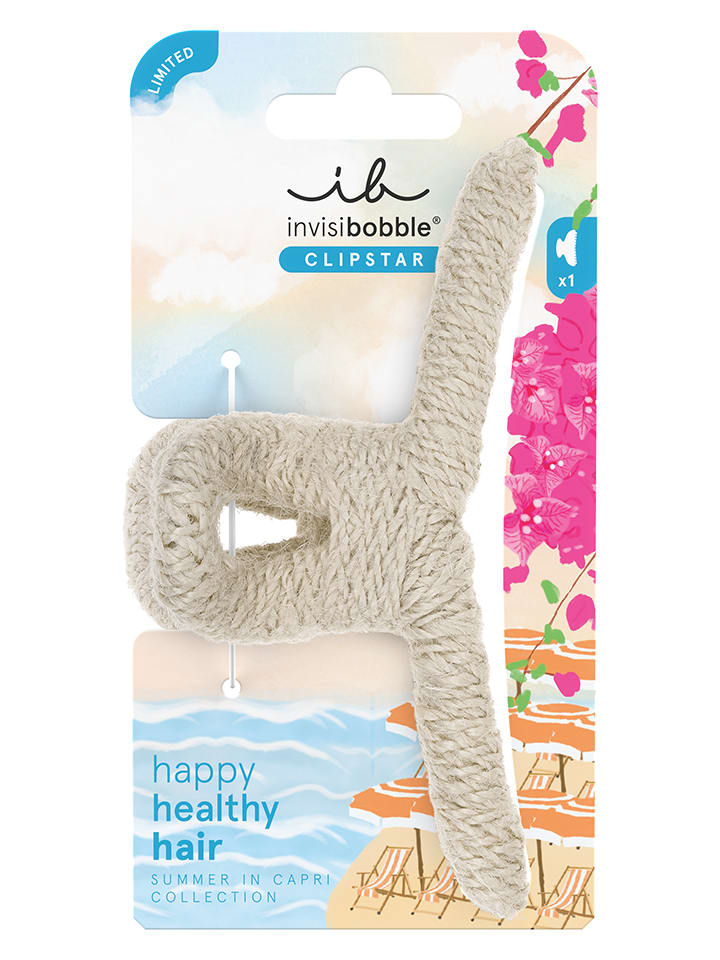 Haarclip beige