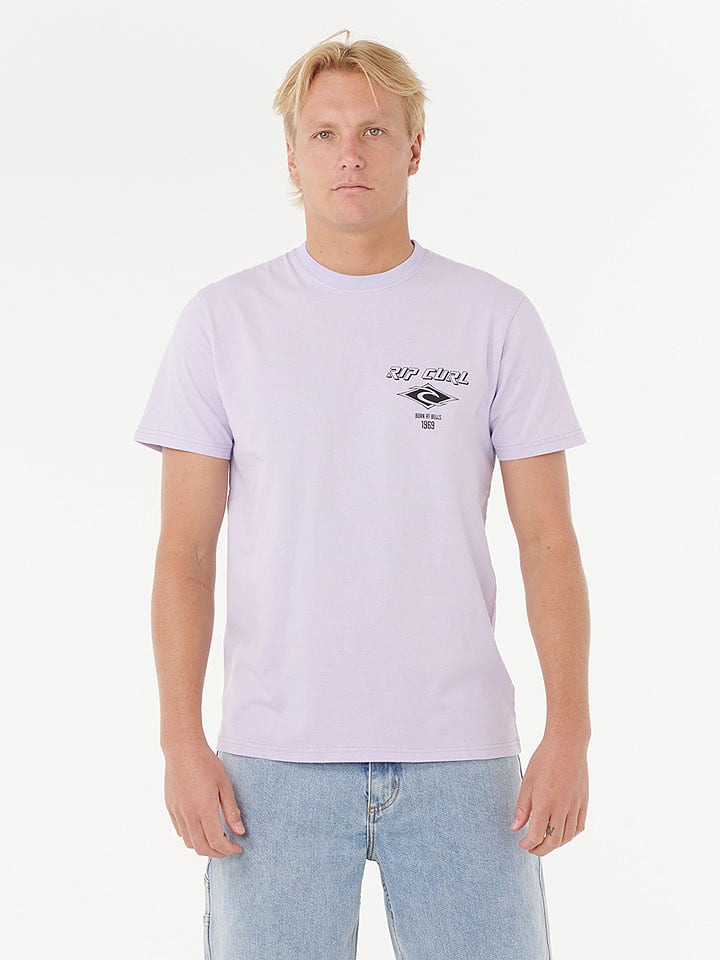 Shirt "Fade Out Icon" in Lila
