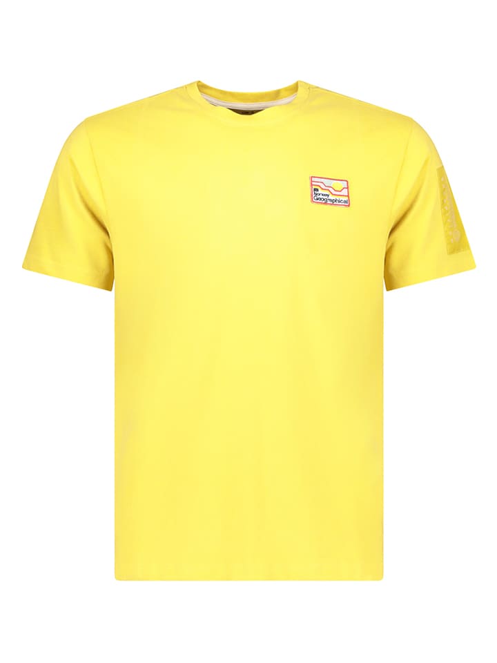 Shirt "Javalanche" geel