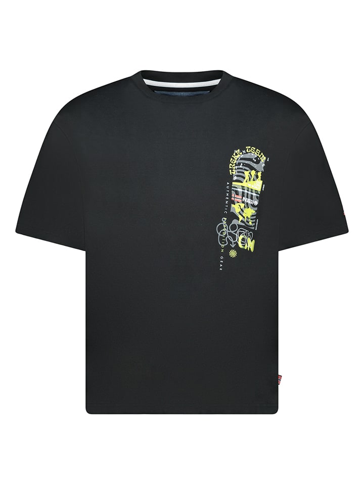 Shirt "Jexplor" zwart