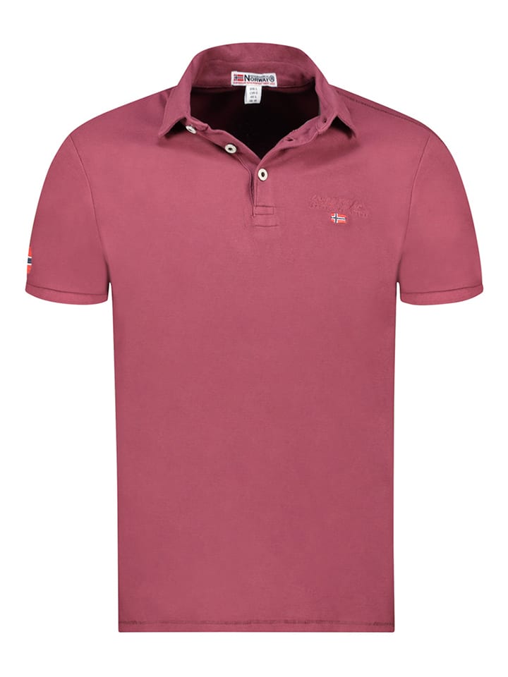 Poloshirt "Kars" in Bordeaux
