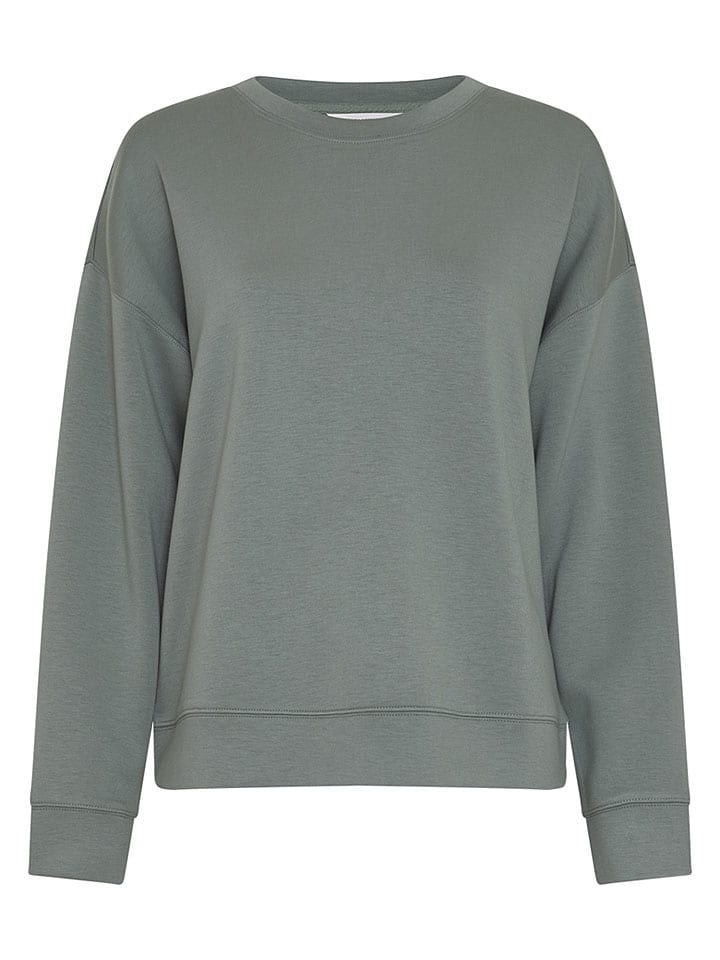 Sweatshirt "Ima Q" in Grün