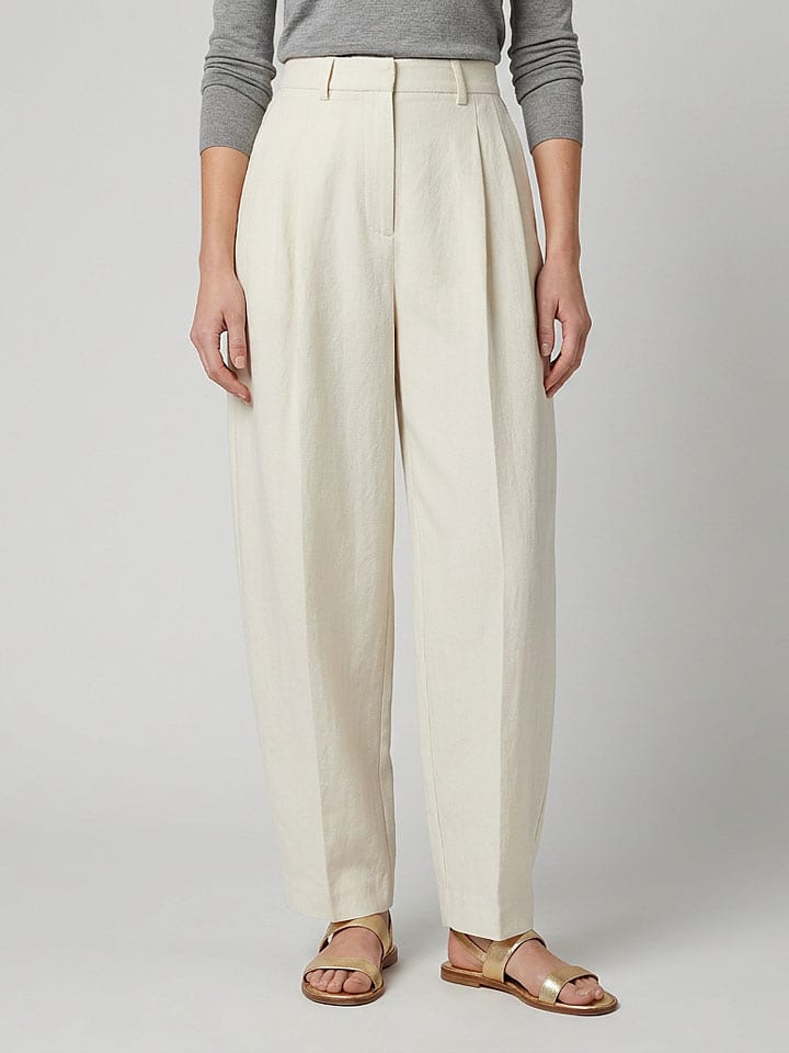 Broek "Esteriane" crème